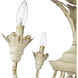 Lillianne 6 Light 28.5 inch Antique Ivory Semi-Flush Ceiling Light